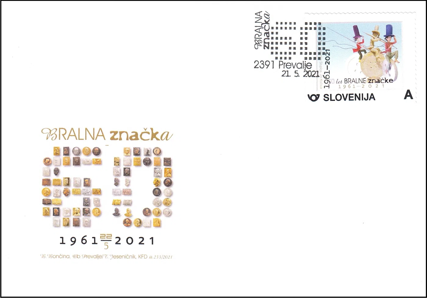 60 LET BRALNE ZNAČKE 1961 - 2021